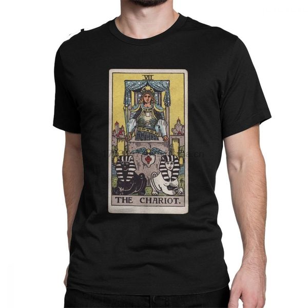 

awesome the chariot for pure tarot card major arcana deck fortune short sleeve printed sport hooded sweatshirt hoodie t shirt
