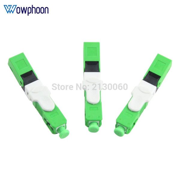 

fiber optic equipment 200pcs/lot ftth esc250d sc apc single-mode model fast connector
