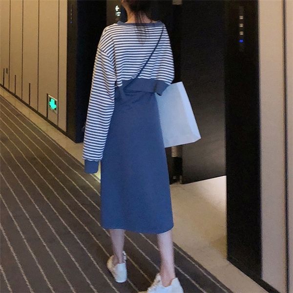 

rgyi7 skirt autumn dress korean skirt sweater sweater new style age reduction 2-piece 2020 style casual suit for women rrwod, Gray