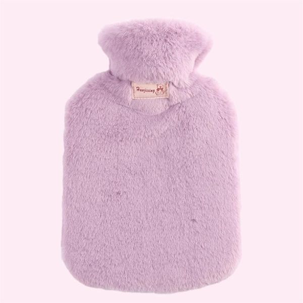 

800ml water bottle soft to keep warm in winter portable and reusable protection plush covering washable and leak proof wmtkyx five2010