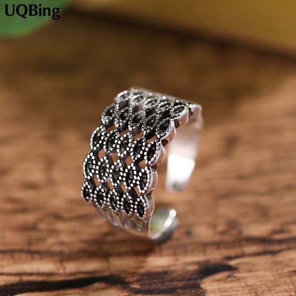 

925 sterling silver open rings women jewelry 100% 2020