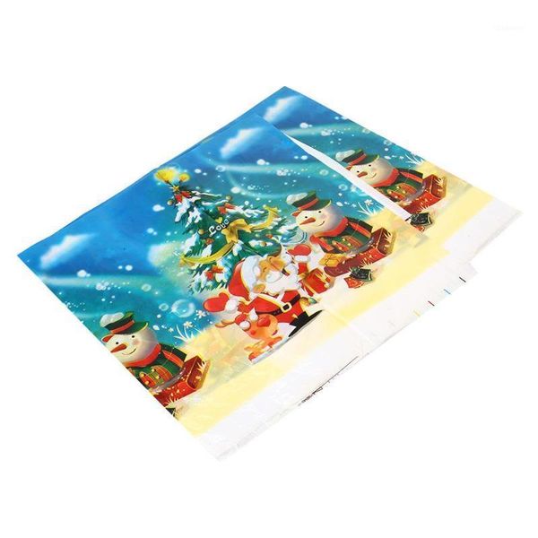 

christmas disposable tablecloth tableware home table cloth cover decor 108x180cm1