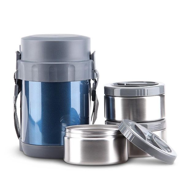 

1.8l stainless steel insulated lunch box 3 layer for kids food container vacuum insulated thermo soup bento lunch box wmtrwj xhhair