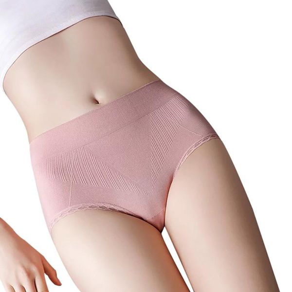 

бесшовные простой середины талии sexy кружева твердые нижнее белье трусы цвет модальные дышащие для женщин 2020 новые поступления, Black;pink