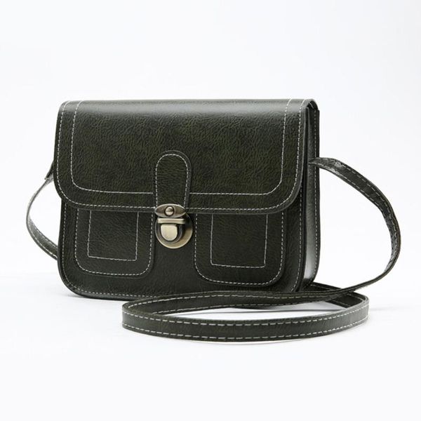 

retro women messenger bag new fashion pu leather handbag mini crossbody bags female shoulder bag satchel