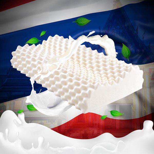 

pillow orthopedic massage latex for sleeping neck pain relief cervical bed soft side sleepers