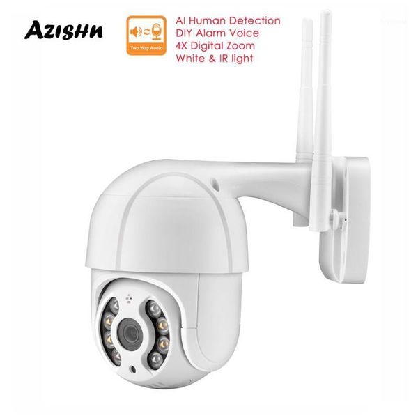 

3mp 1080p ptz wifi ip camera outdoor 4x digital zoom speed dome two-way audio ai human detect diy alarm wireless cctv security1