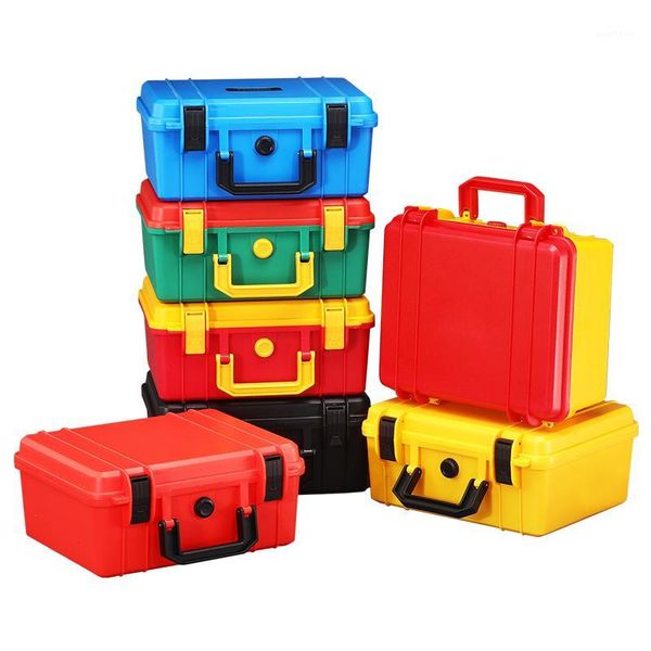 

280x240x130mm safety protection instrument case toolbox equipment outdoor suitcase shockproof with sponge1