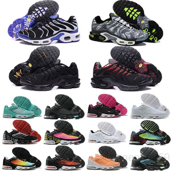 

2019 new shoes men tn shoes tns plus fashion increased ventilation casual trainers olive red blue black sneakers chausseures cr4f