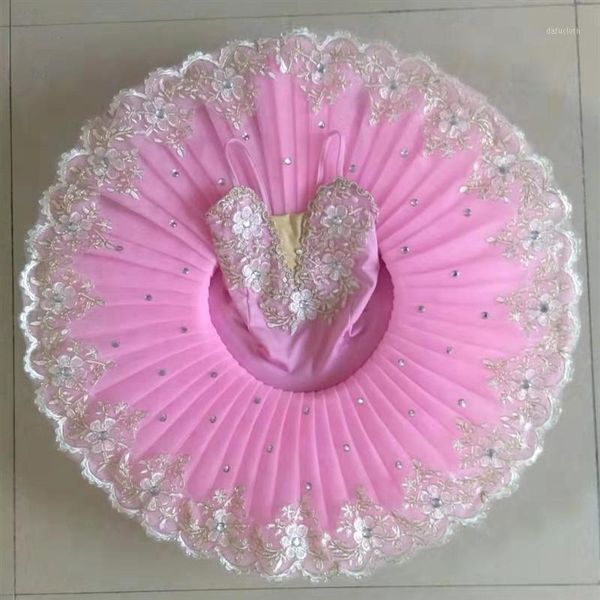 

blue ballet skirt costume children's suspender tutu ballet tutu little swan girl skirt costume1, Black;red