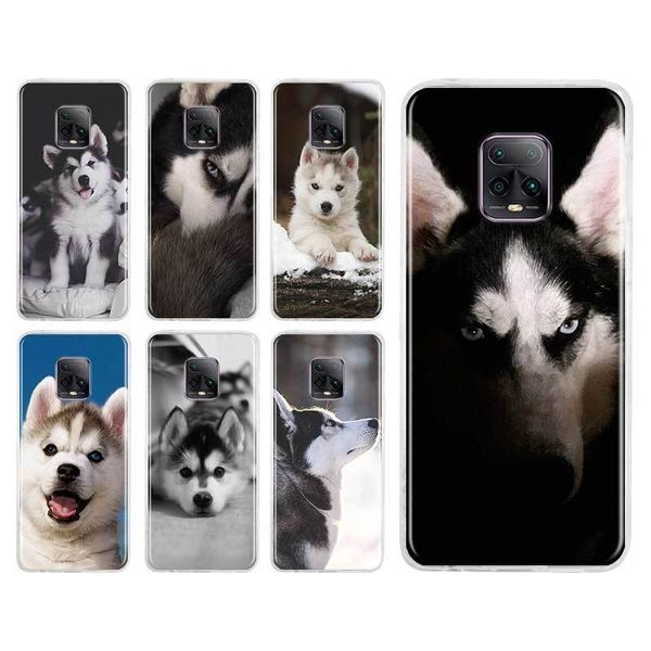 

животное husky puppy чехол для xiaomi реого примечания 8t 8 9s 9 9а 9с 7 10x k30 pro k30i 5g 6 fundas капа телефона coque