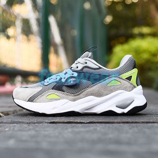 

treeperi fashion chunky medium grey volt men women sneakers running shoes sport trainers us 8 eur 39 for women