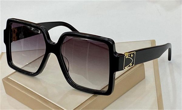 

new fashion design sunglasses z2556s square frame millionaire classic mirror legs outdoor uv400 protective lens quality, White;black