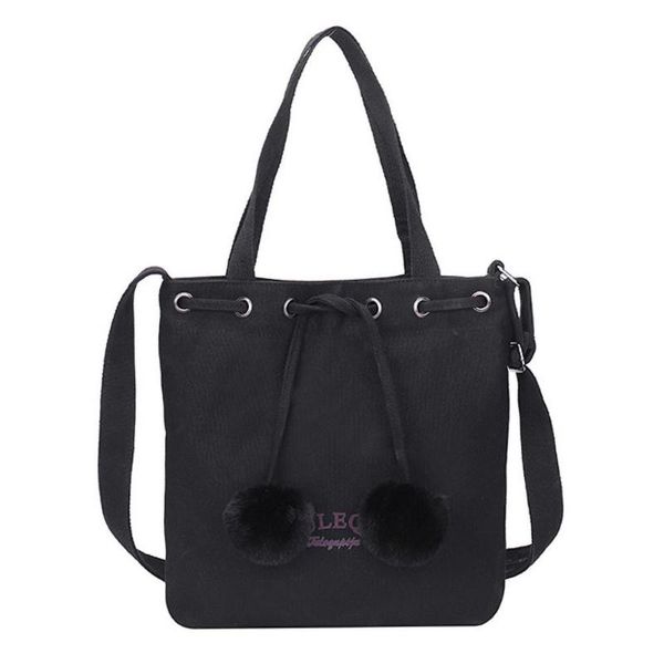 

women shoulder bags casual canvas letter student handbag all-purpose single casual fashion versatile art