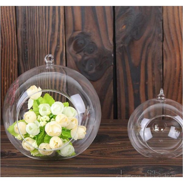 

80 mm appeso portalume globi di vetro terrario wedding candle holder candeliere vaso home l sqcbpz bdenet