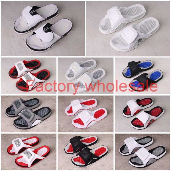 

13 13s hydro slides slippers hydro iv 4 4s slides black sandals jumpman 11 11s blue black white red basketball shoes casual sports sneakers