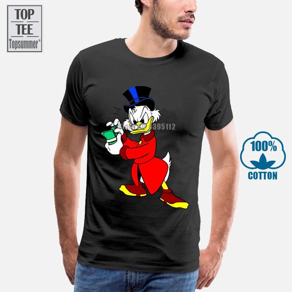 

sport fashion cool men t shirt women funny tshirt scrooge mcduck full customized printed t shirt