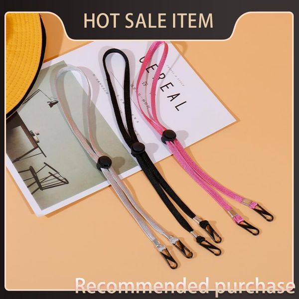 

ear lanyard adjustable lanyard extension rest convenient windproof rope handy hang party face holder neck mask string hat on favor fwd1 bfpm
