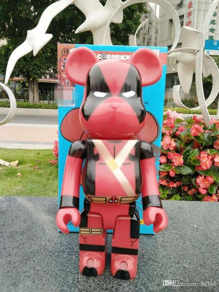 

new 400% bearbrick violent bear handmade model toys deskdecorations birthday christmas gifts hd21