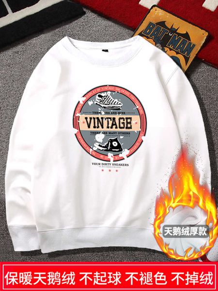 

sweater round neck no hat fashion brand 2020 new for men's lovers, Black