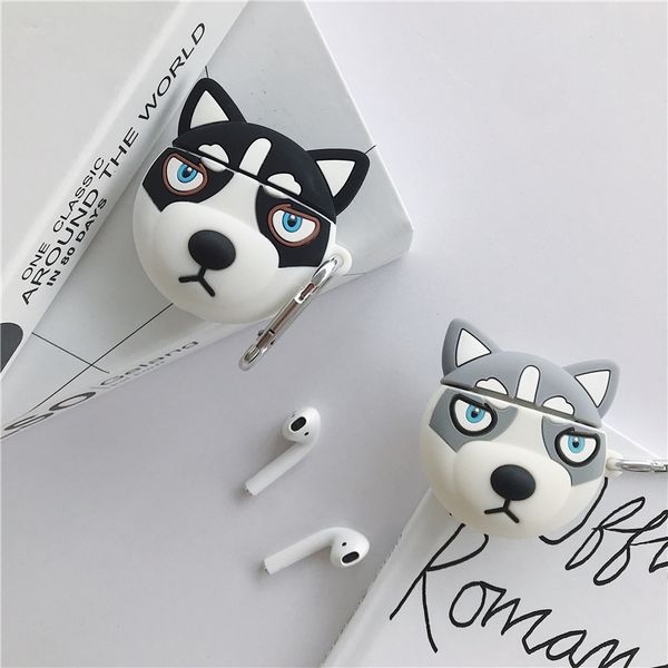 

fashion airpods 1/2 case cute dog suitable for airpods pro3 generation headset protective cover creative personality anti-fall case