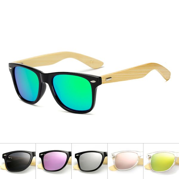 

wood polarized men women sunglasses square bamboo wood sun glasses designer goggles uv400 protection eyewear retro gafas de sol, White;black
