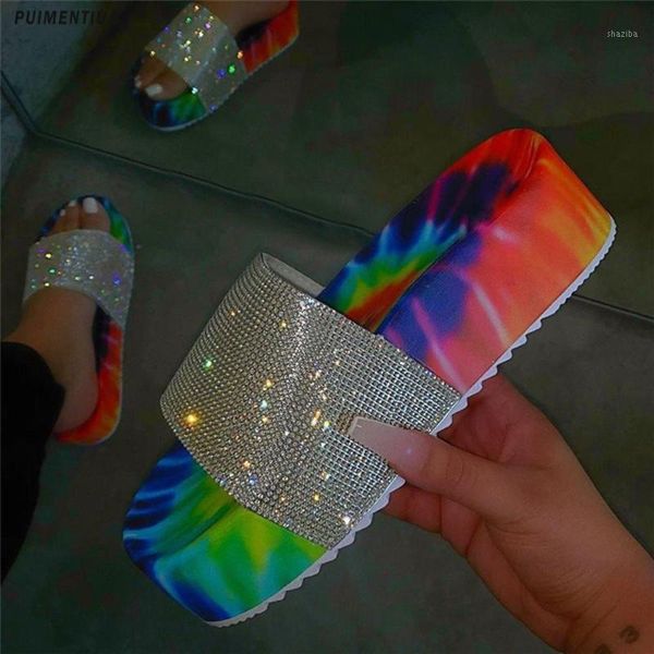 

slippers women bling high heel pumps ladies mules wedding shoes wedges slides party sandals platform slipper peep toe zapatos de mujer1, Black