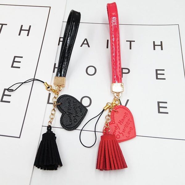 

12pcs lot personalized suede tassel pendants leather tassels for keychain bag cellphone pendant home decoration diy accessories h jllvsp