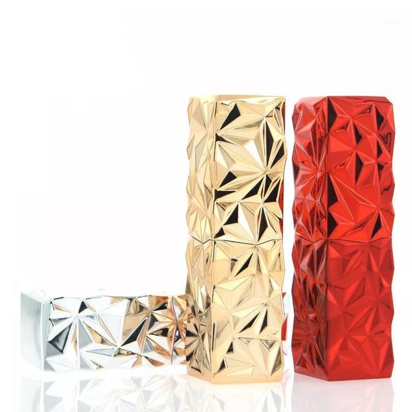 

20pcs multi-faceted irregular magnetic buckle empty lipstick tubes diy lip containers travel cosmetic refillable bottle1