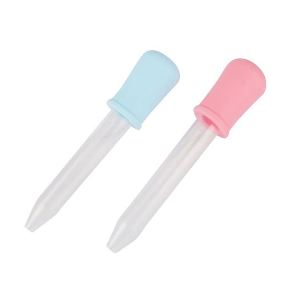 

5ml sile plastic mini dropper baby medicine feeder dropper graduated pipette liquid food dropper school laboratory bbynrr
