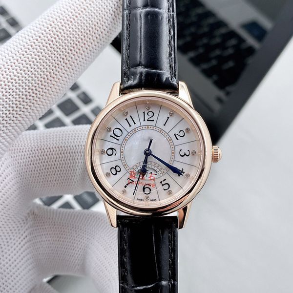 

dating series watch ladies fashion quartz watch formal wear watch black leather date watches waterproof sports brand watches 086, Slivery;brown