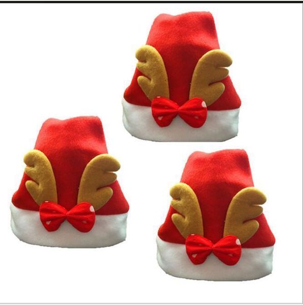

decoration solid high-grade new santa claus hat cute kids christmas cosplay hats wgfn