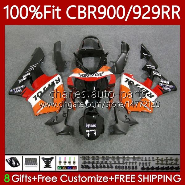 Обсуждение OEM для Honda CBR900 CBR929 RR 900CC Repsol Orange 929CC 2000 2001 Body 68no.93 CBR 929RR 900RR 900 929 RR CC CBR929RR 00 01 CBR900RR 00-01 Инъекция кузова