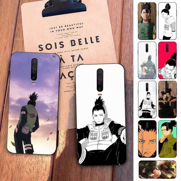 

naruto shippuden animation - cartoon shikamaru mobile phone case is redmi 56789x profsional plus k20 s2 k30 profsional infrared4fre
