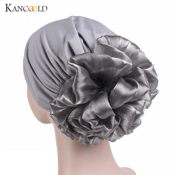 

caps hat female turban beanie women winter hats for women elegant muslim hats 2020 solid ladies retro head scarf wrap cap dc28d, Blue;gray