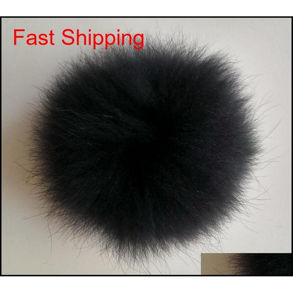 

fashion decorations 15cm raccoon fur ball, raccoon pom pom ball, 50pcs/set, qylfwm bdefashion, Silver