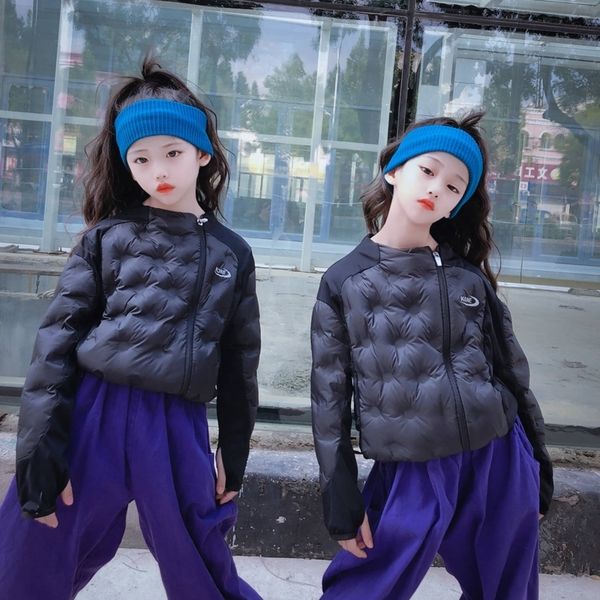 

детская куртка школьная форма артефакта мальчиков и девочек zhongda 90 белая утка вниз бак новая зима 2020, Blue;gray