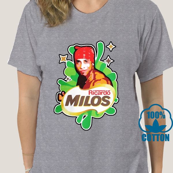 

3655a ricardo milos funny parody posting milo t shirts for men vintage t shirts tees short sleeve clothing sport hooded sweatshirt hoodie