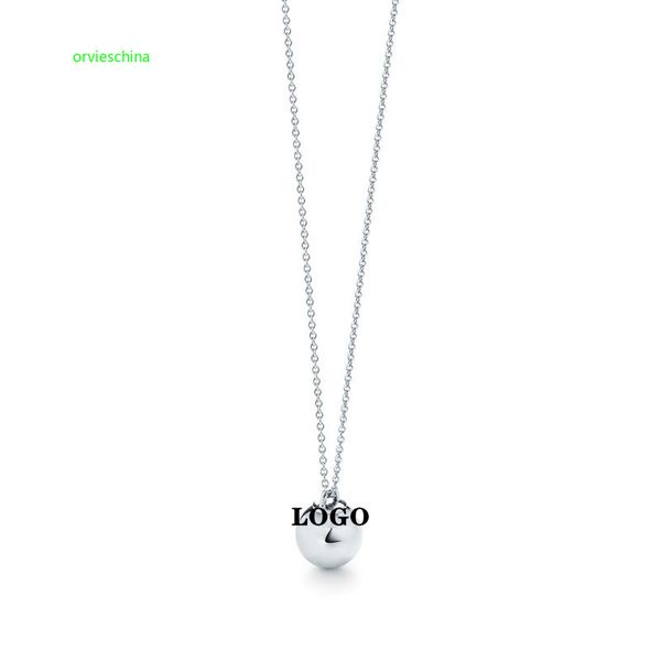

T home round necklace female Korean version of rose gold temperament beads clavicle chain ins recommended Valentine's Day gift