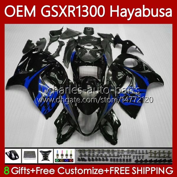 Órgão de Injeção para Suzuki Hayabusa GSXR-1300 GSXR 1300 CC 2008 2019 77No.70 GSX-R1300 GSXR1300 08 09 10 11 12 13 1300cc GSX R1300 14 15 17 17 18 19 OEM Azul brilhante