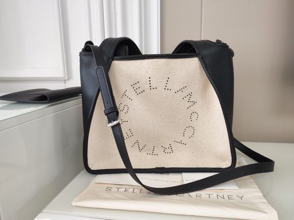 

handbags stella women mccartney fashion shopping bag medium size pvc leather lady handbag with purse 31*25*13cm deu9