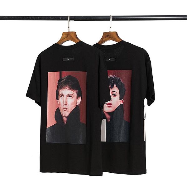 

2021 europe hip hop cool fg character p 3m reflective t shirt skateboard cool tshirt men women cotton designer short sleeve tee, White;black