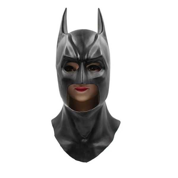 

masks latex halloween mask full face movie bruce wayne cosplay toy props
