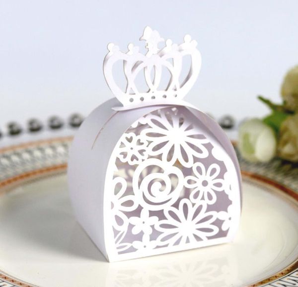 

gift wrap gold/red wedding favor box bags rose laser cut hollow candy for chocolate cardboard paper1