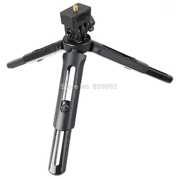 

mt01 mini tripod folding tablestand portable camera w/1/4" mounting screw 5 levels for godox ad200 godox a1 flash dslr/ dv1