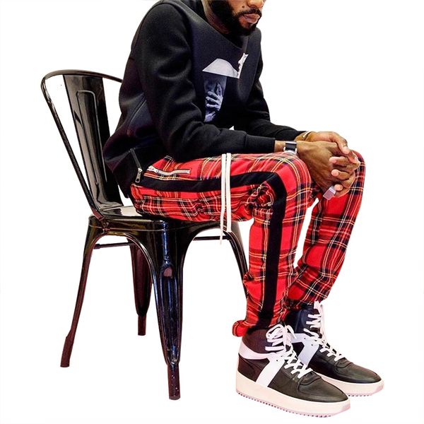 

oem trousers fog for men plaid pant sweatpants