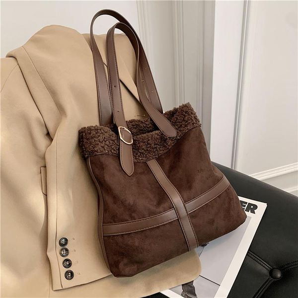 

cross body soft suede designer luxury womens totes female 2021 winter small shoulder bag women handbags and purses 6795