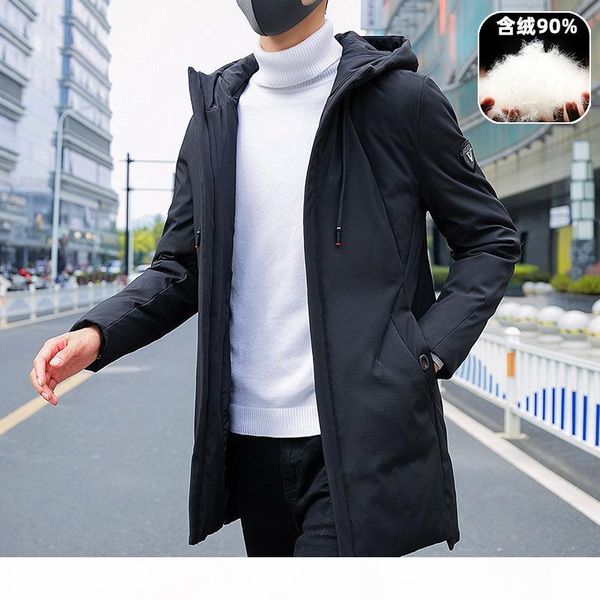 

handsome long and coat men's goose down style winter jacket canadian medium 2020 wear new trend ptexd
