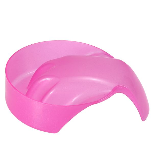 

1pc nail art bowl hand soak off nail removal tray nail soaker tips wash salon manicure tool rose red