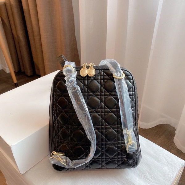 

2021 new classic luxury designer it lady women shoulder fashion handbags plain metallic embroidery zipper bucket open pocket backpack style